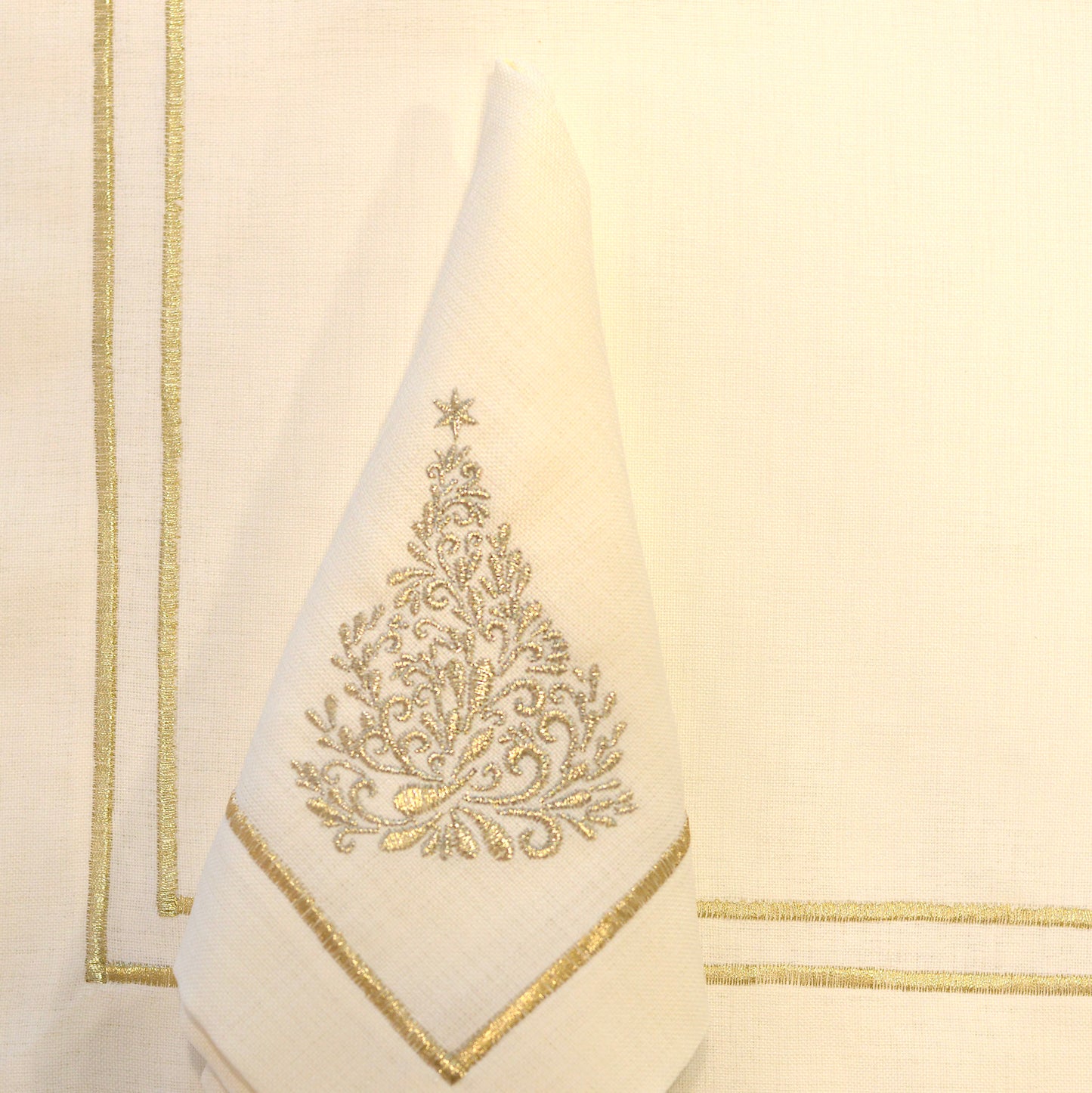 Holiday Spirit Napkins, S/4