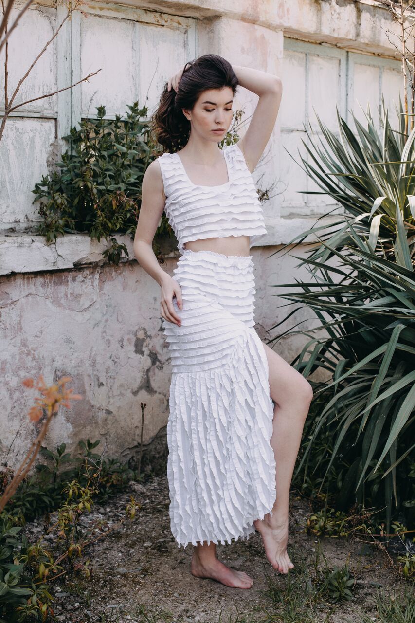 Nammos top and skirt