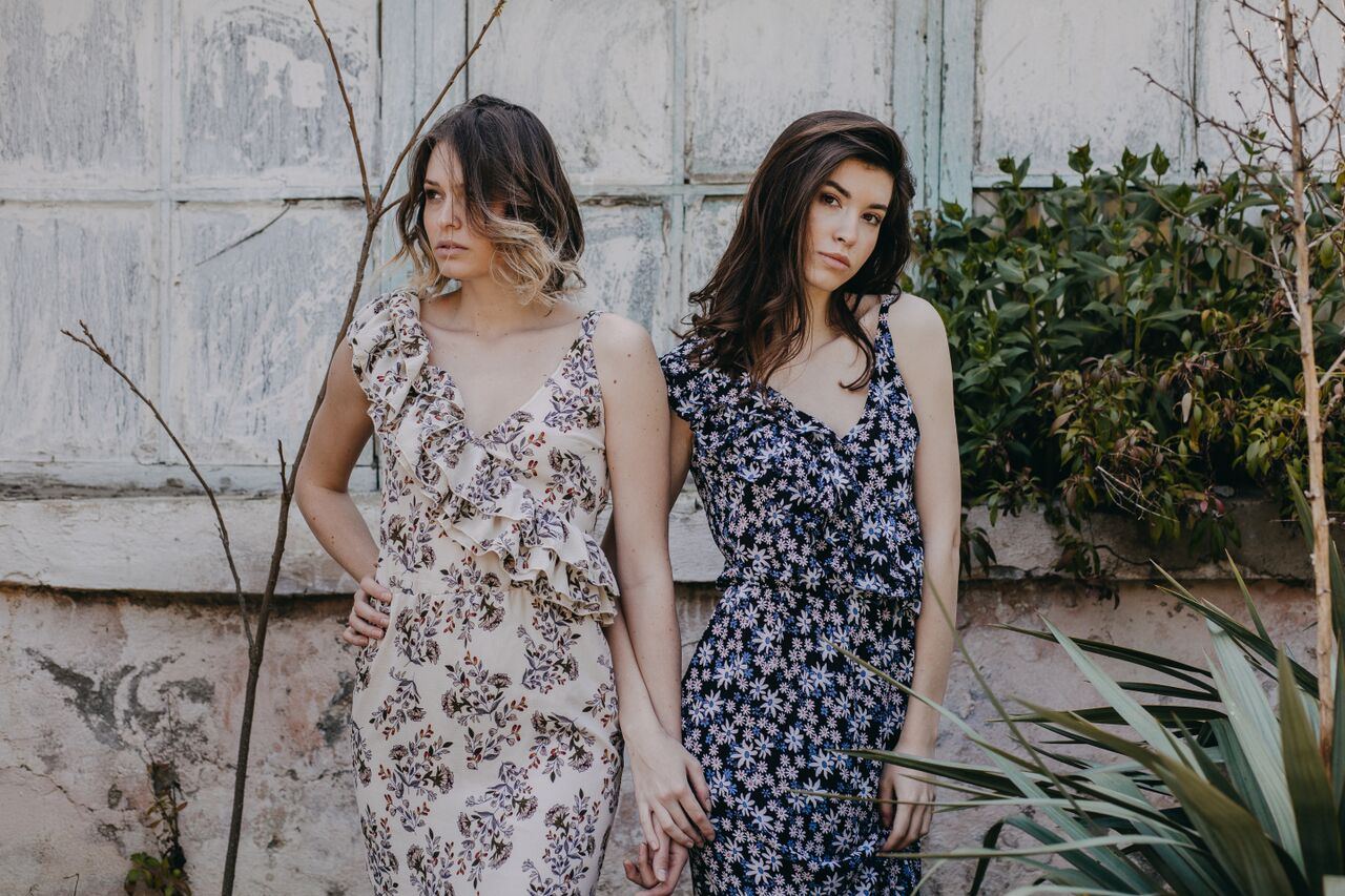 Summer Wine Ruffled Maxi Dress