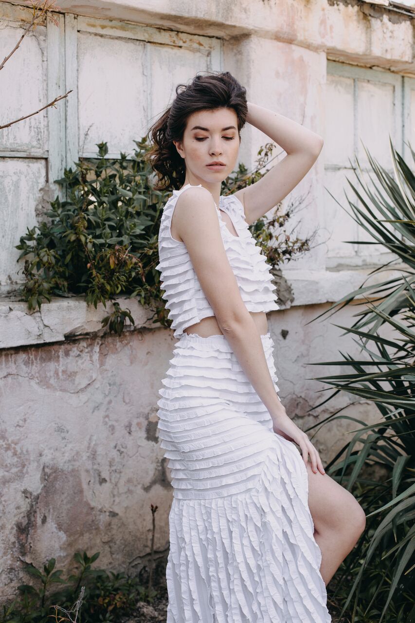 Nammos top and skirt