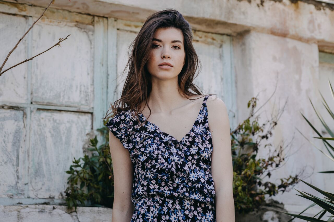 Summer Wine Ruffled Maxi Dress